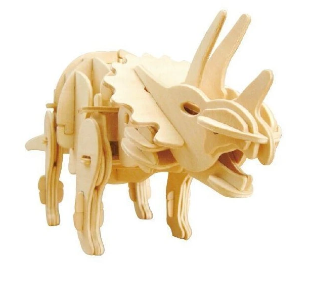 DREVENÉ 3D PUZZLE SO ZVUKOM A POHYBMI